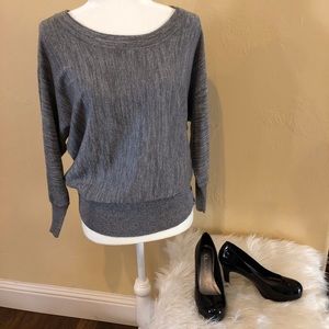 ❇️ Apt 9 Grey and Silver Sweater, Size M, NWOT
